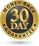 30-day money-back guarantee badge